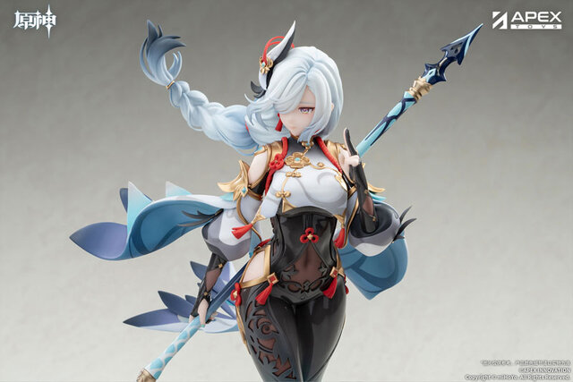 シースルーからのぞくおへそ！『原神』より「申鶴」1/7スケールフィギュアが予約受付中ー初回特典にはキャライメージブレスレットが付属
