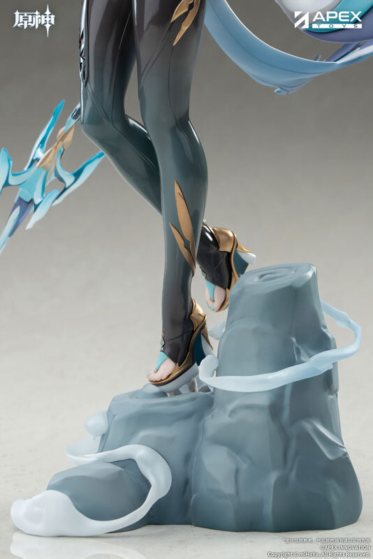 シースルーからのぞくおへそ！『原神』より「申鶴」1/7スケールフィギュアが予約受付中ー初回特典にはキャライメージブレスレットが付属
