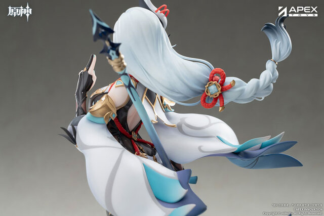 シースルーからのぞくおへそ！『原神』より「申鶴」1/7スケールフィギュアが予約受付中ー初回特典にはキャライメージブレスレットが付属
