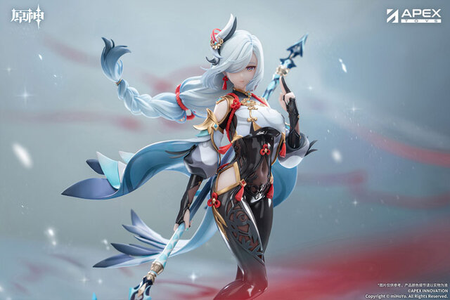 シースルーからのぞくおへそ！『原神』より「申鶴」1/7スケールフィギュアが予約受付中ー初回特典にはキャライメージブレスレットが付属