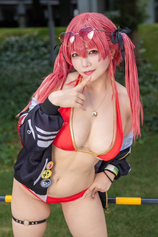 宝鐘マリン「ホロライブ」／有村ユキ（X：@kupokupojapan）