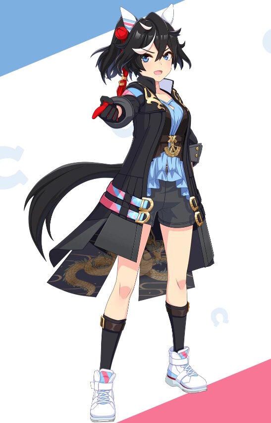 ゲーム内勝負服モデル