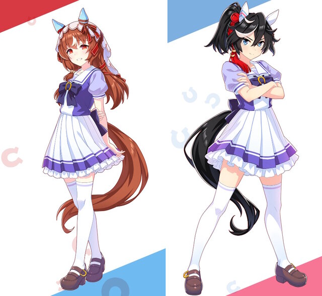 『ウマ娘』カツラギエース、スティルインラブの“原案イラスト”が存在感抜群！力強いポーズ、悩まし気な表情がそれぞれの魅力を底上げ