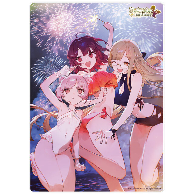 ライザの描き下ろしチアガールも！コミケにて販売された『アトリエ』シリーズと『Fate/Samurai Remnant』グッズがオンラインにて取り扱い中