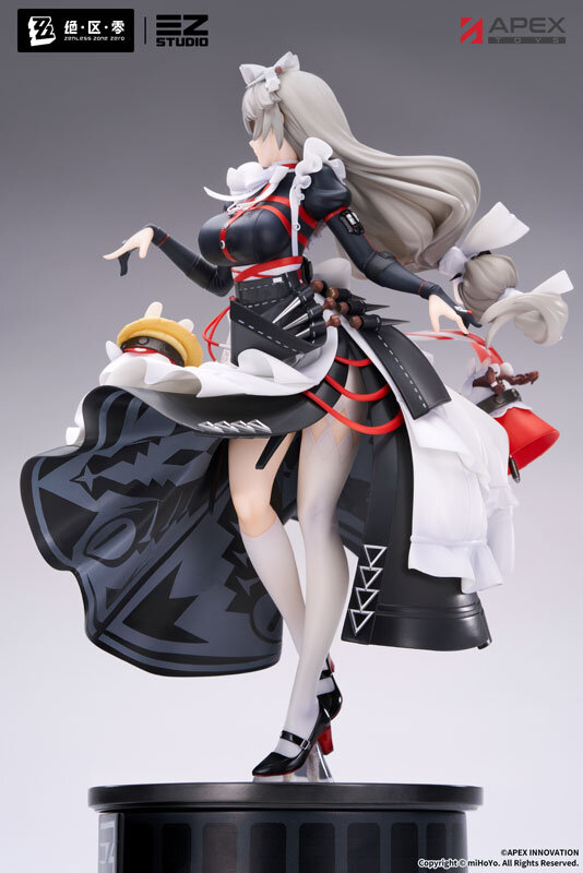 スカートの躍動感やスリットから覗く太ももがセクシー！『ゼンゼロ』よりメイド長「リナ」がフィギュア化