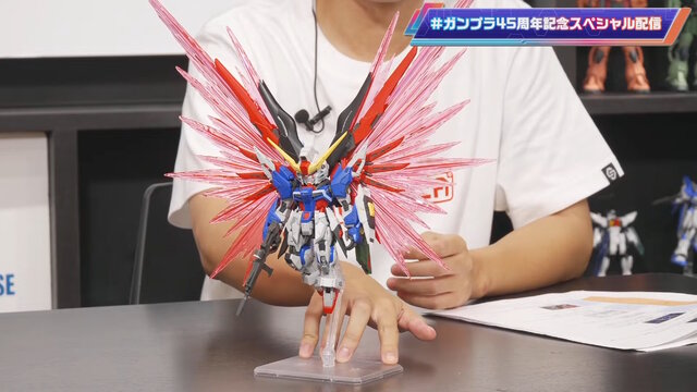 「MGSDデスティニーガンダム」は光の翼も付属！8月27日に予約開始となる新作ガンプラ8商品、試作品画像や特徴が公開