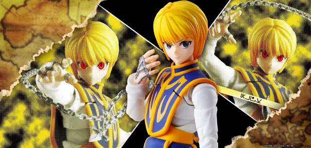 クラピカは“緋の眼”と念能力の“鎖”でプレイバリュー抜群！「HUNTER×HUNTER」“選挙編”を再現できる「レオリオ」ともに商品化