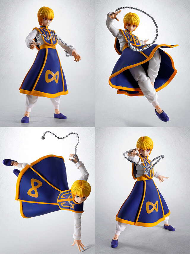 クラピカは“緋の眼”と念能力の“鎖”でプレイバリュー抜群！「HUNTER×HUNTER」“選挙編”を再現できる「レオリオ」ともに商品化