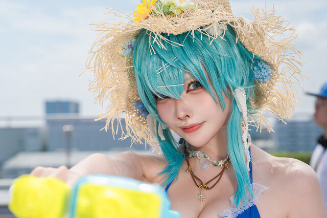 シノン「ソードアート・オンライン」／水羽えと（X：@Etocha_cos）