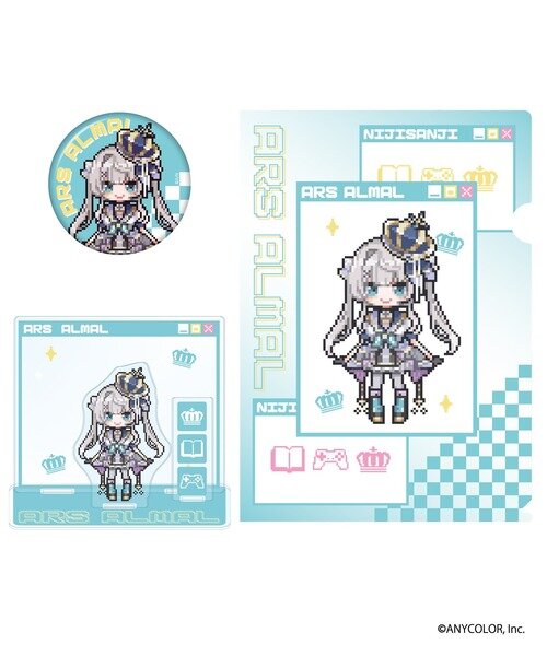 にじさんじ「アルス・アルマル」とZOZOTOWNがコラボ！新衣装姿のTシャツやクッションなど限定アイテム全7型を受注販売
