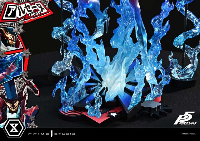 約21万円の豪華仕様！『ペルソナ5』より「アルセーヌ」が立体化―全幅148cmの1/4スケールスタチューが予約受付中