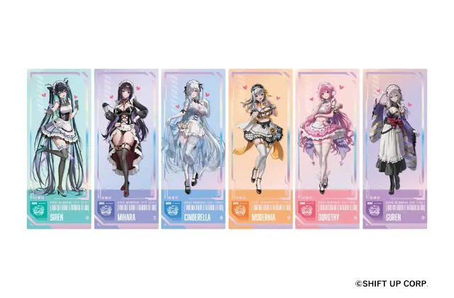 ニケたちがセクシー&可愛い衣装でお出迎え！『勝利の女神：NIKKE』コラボカフェ第2弾開催決定ー新たにリトルマーメイドなどが登場