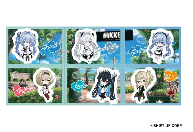 ニケたちがセクシー&可愛い衣装でお出迎え！『勝利の女神：NIKKE』コラボカフェ第2弾開催決定ー新たにリトルマーメイドなどが登場