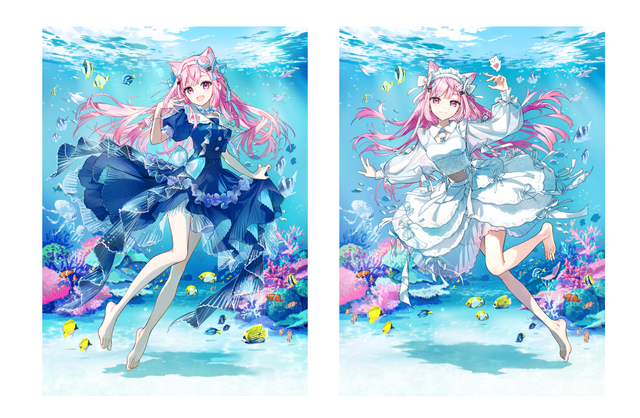クリオネ好きVTuber「結城さくな」×サンシャイン水族館コラボ「さくなだすいぞくかん」9月12日から開催！描きおろしイラストがデザインされたグッズも販売へ