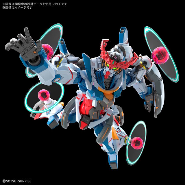 最終回の「ジークアクス（エンディミオン・ユニット覚醒時）」がHGガンプラ化！頭部は開閉ギミック搭載、肩・膝のエフェクトも再現