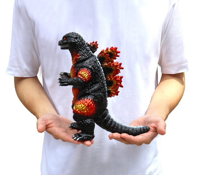 全高約25cmでボリューム抜群！「ゴジラ（1995）」が新ブランド「BIGレトロソフビシリーズ」で立体化ーバーニングクリア Ver.は色鮮やか