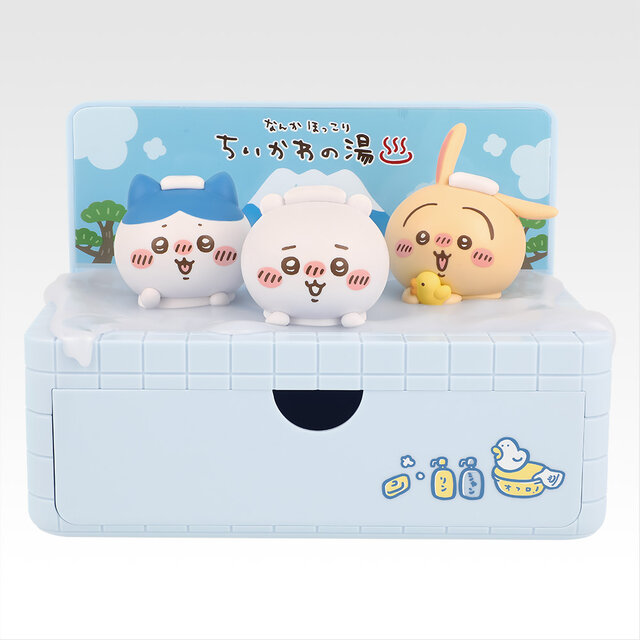 「ちいかわ」“銭湯”がテーマの新作一番くじ全ラインナップ公開！湯船に浸かるハチワレたち、牛乳で乾杯する「うさぎ＆くりまんじゅうフィギュア」も