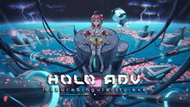 ホロライブ・さくらみこが「別の未来の世界線」に転移…!? holo Indieより新ADV『Holo ADV: SakuraSingularity.exe』発表