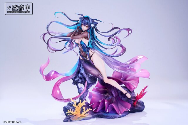 ムチムチの太ももと鮮やかなドレスが美しい！『勝利の女神：NIKKE』より「リトルマーメイド ：アビスフラワー」フィギュアが公開