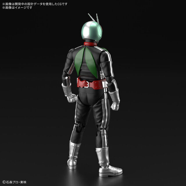 「仮面ライダー新1号」がプラモ化！ライダースーツやタイフーンの造形、豊富なパーツで劇中ポーズを再現可能