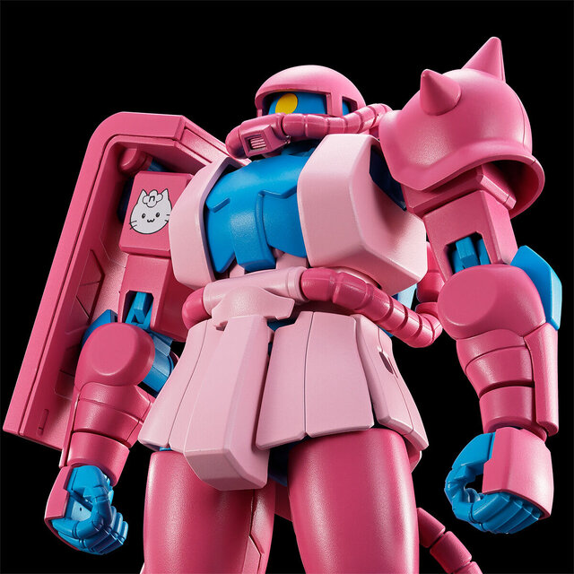 ピンク・ブルーのビビットカラーが強烈！ドラマ公式ガンプラ「HG 量産型ルカ専用ザク」が8月28日12時より予約開始