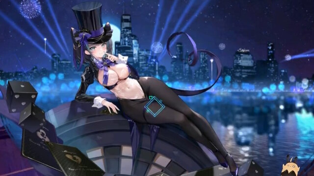 胴体が透け透け…と言うより丸見え！『アズレン』より「チェシャー」が着せ替え衣装「ファンシー・ナイトドリーム」の姿で立体化