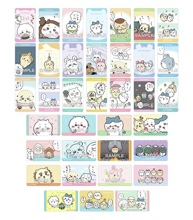“全力チル”な「ちいかわ」たち！Tシャツやトートバッグのほか、カレンダー、ネイルチップなどの新商品が本日8月29日11時より発売
