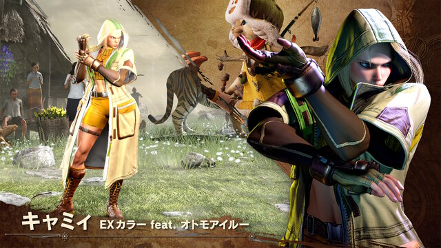 『スト6』にて『モンハンワイルズ』コラボ決定！「キャミィ×オトモアイルー」や「ケン×アルシュベルド」らモンスターイメージのEXカラー5種が素敵