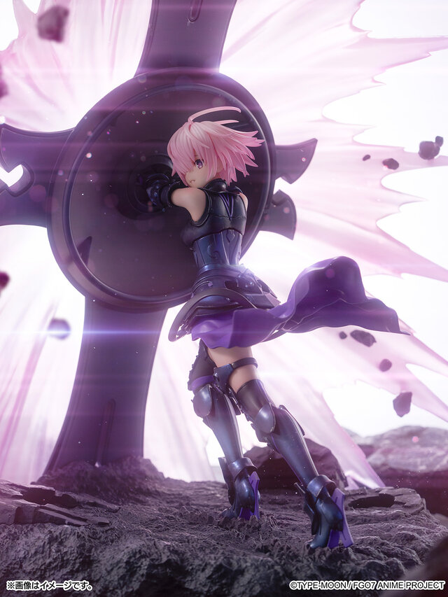 儚くも美しい笑顔に惹かれる…「FGO」劇場版アニメ「終局特異点 冠位時間神殿ソロモン」より主人公をかばうマシュが立体化