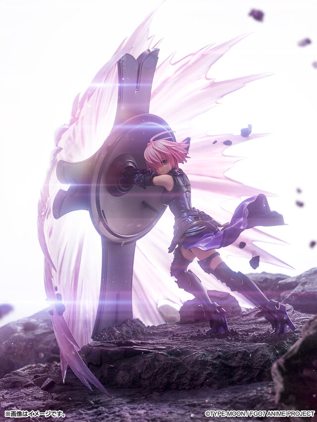 儚くも美しい笑顔に惹かれる…「FGO」劇場版アニメ「終局特異点 冠位時間神殿ソロモン」より主人公をかばうマシュが立体化