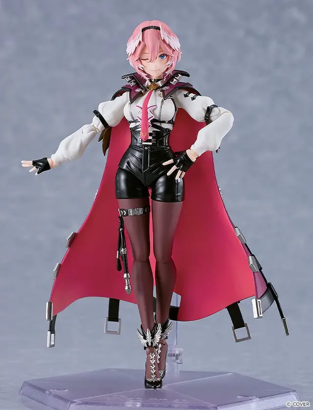 ホロライブ・秘密結社holoXの女幹部「鷹嶺ルイ」がアクションフィギュア化！マントは着脱可能、“ウインク顔”表情パーツなどオプションも充実