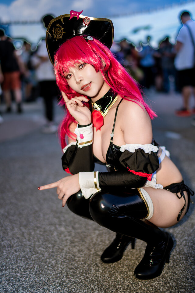 宝鐘マリン「ホロライブ」／鶴葵（X：@tsuru_Cosplay、Instagram：tsuru_cos_aoi）【台湾】