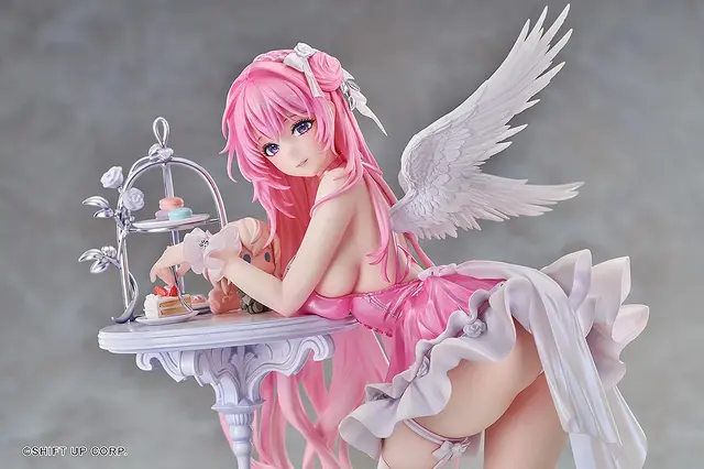 ムチっとした太もも！『勝利の女神：NIKKE』より「ドロシー：ノスタルジア」がフィギュア化―衣装の質感やテーブル上の小物まで精巧に再現