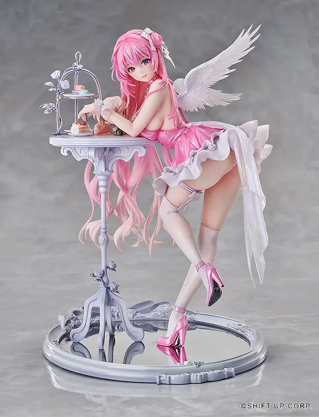 ムチっとした太もも！『勝利の女神：NIKKE』より「ドロシー：ノスタルジア」がフィギュア化―衣装の質感やテーブル上の小物まで精巧に再現