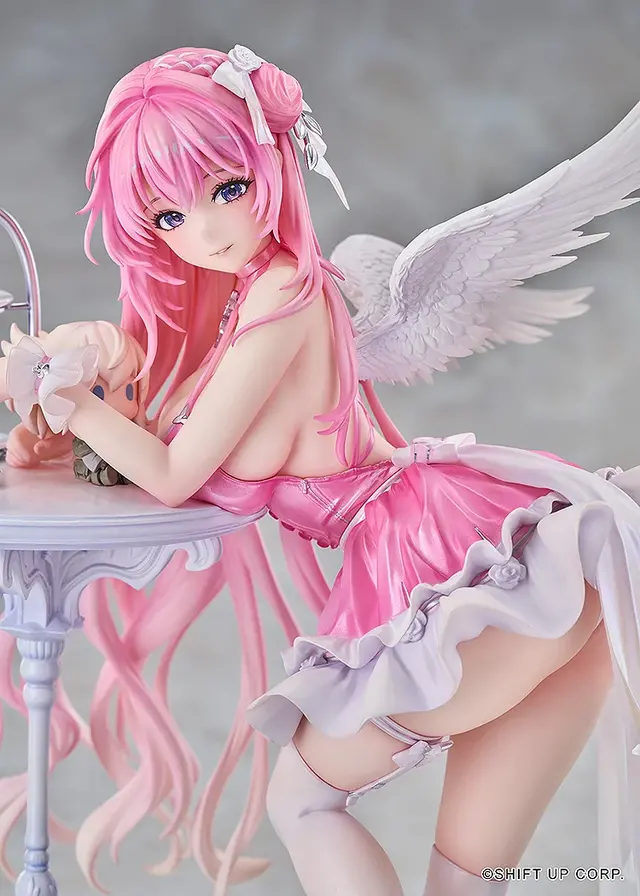 ムチっとした太もも！『勝利の女神：NIKKE』より「ドロシー：ノスタルジア」がフィギュア化―衣装の質感やテーブル上の小物まで精巧に再現