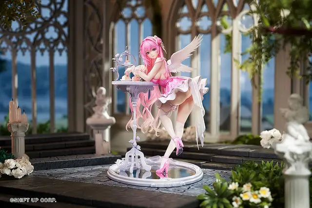 ムチっとした太もも！『勝利の女神：NIKKE』より「ドロシー：ノスタルジア」がフィギュア化―衣装の質感やテーブル上の小物まで精巧に再現