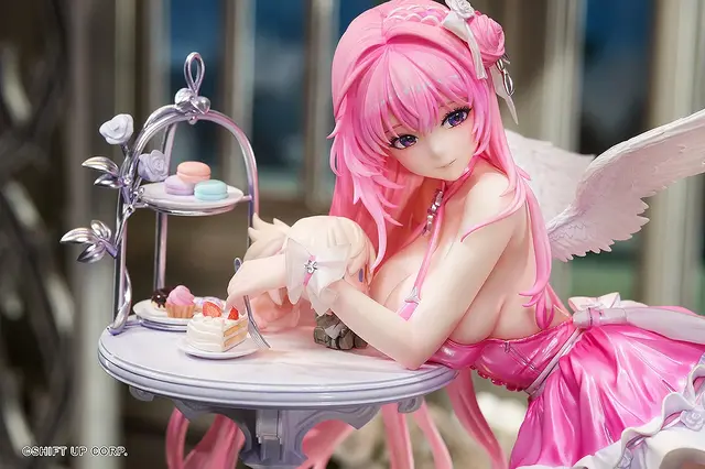 ムチっとした太もも！『勝利の女神：NIKKE』より「ドロシー：ノスタルジア」がフィギュア化―衣装の質感やテーブル上の小物まで精巧に再現