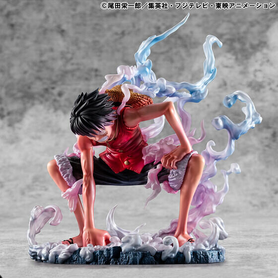 「ワンピース」より「モンキー・D・ルフィ」が “ギア2”で立体化！インパクト溢れる初登場シーンを、周りのエフェクトと共にそのまま再現