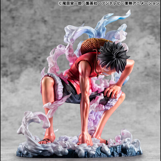 「ワンピース」より「モンキー・D・ルフィ」が “ギア2”で立体化！インパクト溢れる初登場シーンを、周りのエフェクトと共にそのまま再現