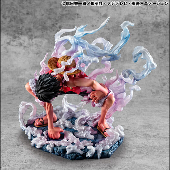 「ワンピース」より「モンキー・D・ルフィ」が “ギア2”で立体化！インパクト溢れる初登場シーンを、周りのエフェクトと共にそのまま再現