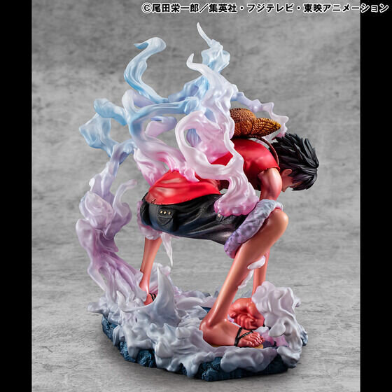 「ワンピース」より「モンキー・D・ルフィ」が “ギア2”で立体化！インパクト溢れる初登場シーンを、周りのエフェクトと共にそのまま再現