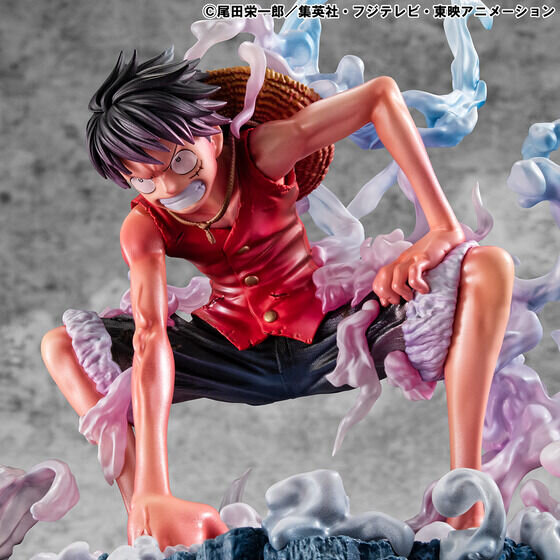 「ワンピース」より「モンキー・D・ルフィ」が “ギア2”で立体化！インパクト溢れる初登場シーンを、周りのエフェクトと共にそのまま再現