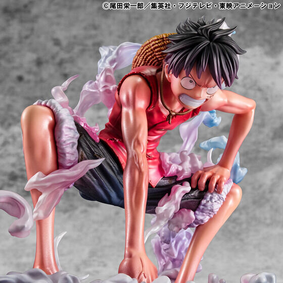 「ワンピース」より「モンキー・D・ルフィ」が “ギア2”で立体化！インパクト溢れる初登場シーンを、周りのエフェクトと共にそのまま再現