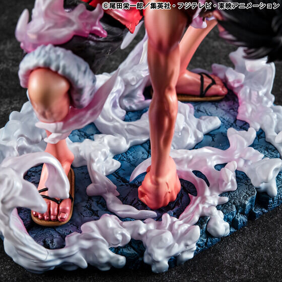 「ワンピース」より「モンキー・D・ルフィ」が “ギア2”で立体化！インパクト溢れる初登場シーンを、周りのエフェクトと共にそのまま再現