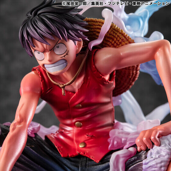 「ワンピース」より「モンキー・D・ルフィ」が “ギア2”で立体化！インパクト溢れる初登場シーンを、周りのエフェクトと共にそのまま再現