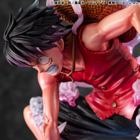 「ワンピース」より「モンキー・D・ルフィ」が “ギア2”で立体化！インパクト溢れる初登場シーンを、周りのエフェクトと共にそのまま再現