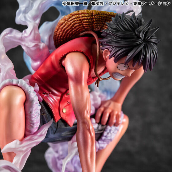 「ワンピース」より「モンキー・D・ルフィ」が “ギア2”で立体化！インパクト溢れる初登場シーンを、周りのエフェクトと共にそのまま再現