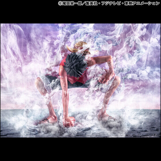 「ワンピース」より「モンキー・D・ルフィ」が “ギア2”で立体化！インパクト溢れる初登場シーンを、周りのエフェクトと共にそのまま再現