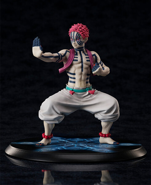 “俺と永遠に戦い続けよう”「鬼滅の刃」より「猗窩座」1/8スケールフィギュアが再登場！台座は「破壊殺・羅針」の特別仕様
