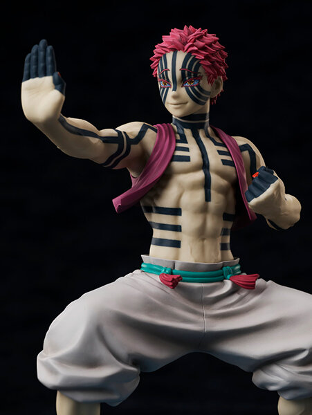 “俺と永遠に戦い続けよう”「鬼滅の刃」より「猗窩座」1/8スケールフィギュアが再登場！台座は「破壊殺・羅針」の特別仕様